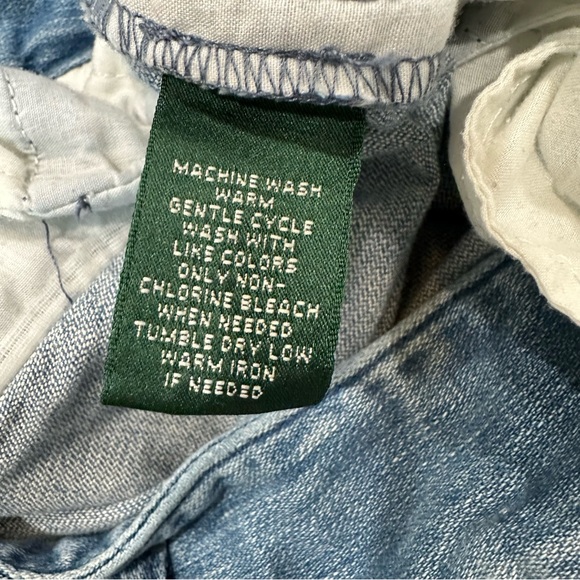 Lauren Ralph Lauren, size women's 14, Wide Leg, light wash jeans‎ - Picture 7 of 7